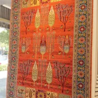 فرش رنگی اقتصادی با کیفیت فوق العاده