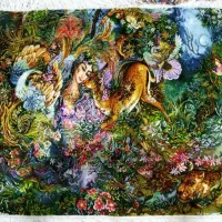 تابلو فرش دایره هستی