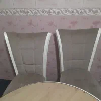 میز غذا خوری ۴ نفره طرح چوب|میز و صندلی غذاخوری|امیدیه, |دیوار