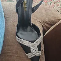 دو عدد صندل و کفش مجلسی|کیف، کفش، کمربند|بهار, |دیوار