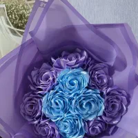 دسته گل روبانی|گل مصنوعی|صدرا-فارس, فاز ۲|دیوار