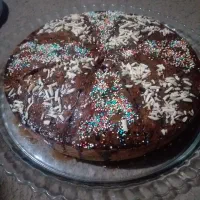 کیک خیس آماده کاکائویی کسی خواست زنگ بزنه