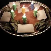 سینی دعا و شمع تراپی و مس کوبی|کتاب و مجله مذهبی|شهرکرد, |دیوار