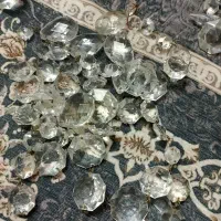 کریستال لوستر پرده کریستالی اباژور|لوستر و چراغ آویز|مشهد, هنرور|دیوار