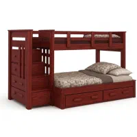 تخت دوطبقه چوب|تخت و سرویس خواب|کرج, حصارک بالا|دیوار