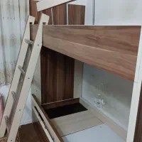 تخت دونفره چوبی درجه یک در حد نو|تخت و سرویس خواب|مشهد, توس (بلوار توس)|دیوار