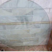 شیشه رومیزی ۸ میل به قطر ۹۰