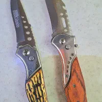 چاقو ضامن دار