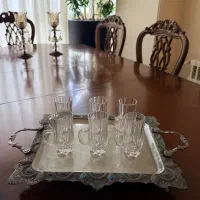 سینی چای و استکان