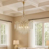 لوستر کلاسیک شاخه نبات و درختی ،اسکای لایت|لوستر و چراغ آویز|تهران, بازار|دیوار