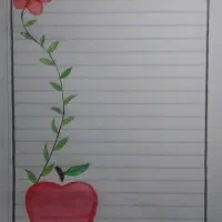 نقاشی حاشیه دفتر