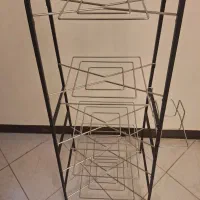 استند قابلمه ۵ طبقه دارای جای کفگیر پایه فلزی