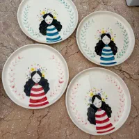 بشقاب سرامیکی دست ساز