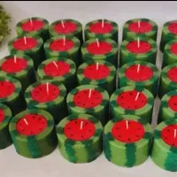 انواع شمع و گیفت وظروف سنگ مصنوعی یلدایی|صنایع دستی و سایر لوازم تزئینی|کرمان, |دیوار