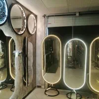 آینه قدی|آینه|اصفهان, باغ فردوس|دیوار