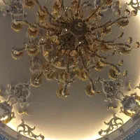 لوستر برنزی جدید طرح پانیذ|لوستر و چراغ آویز|اردبیل, |دیوار