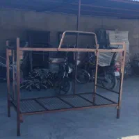 تخت دو طبقه فلزی تخت خوابگاهی تخت سربازی