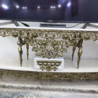 میز تلویزیون برنجی
