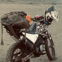 روان تریل موتور سیکلت پلاک ملی