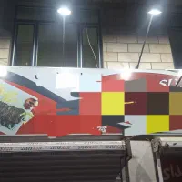 تابلو فلکسی به متراژ 5 متر در حد نو