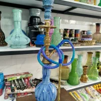 ست قلیان برنجی