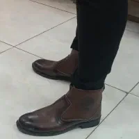 نیم بوت مردانه چرم