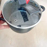 سرویس قابلمه چدن درب نقره‌ای|ظروف پخت‌وپز|تهران, شوش (باغ آذری)|دیوار