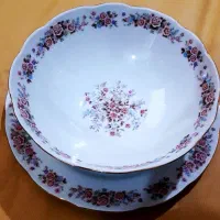 سرویس چینی پُرگل قدمتدار|ظروف سرو و پذیرایی|رشت, حاجی آباد|دیوار