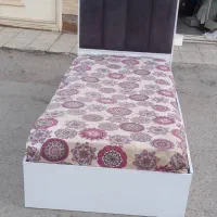 تختخواب تو نفره با تشک