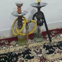 قلیون نعناع و دو سیب