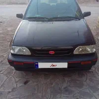 هاچ‌بک مشکی مدل 87
