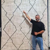 فرش 400 شانه/مناسب اتاق و آشپزخانه/پرداخت درب منزل