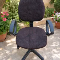 صندلی چرخ دار ساده کامپیوتر