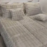 ست رو تختی دو نفره مخمل