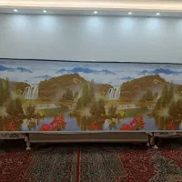 پرده شید رول طرح منظره