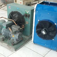 کمپرسور سردخانه و فن کوئل