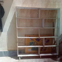 قفسه چوبی برا مغازه گلدان یا هر استفاده دیگه