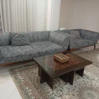 مبل راحتی ۷ نفره|مبلمان خانگی و میز عسلی|رشت, باهنر|دیوار