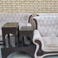 میز  عسلی و مبل ۴ نفره