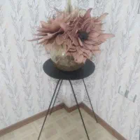گلدان گل و استند