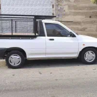 پراید وانت با باربند و متعلقات