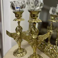 شمعدان برنز طرح فرشته