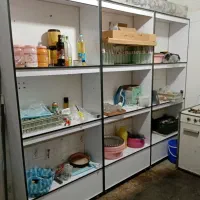 قفسه ام دی اف و پیشخوان