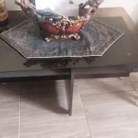 مبل ۷ نفره دو رویه چرم و پارچه رایگان