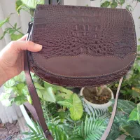 کیف دوشی چرم گاوی