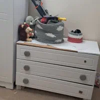 سرویس خواب کودک تخت و کمد|اسباب و اثاث بچه|قم, بنیاد|دیوار