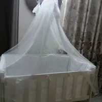 تخت کنار مادر گهواره ای ام دی اف با سرویس خواب