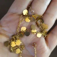 گردنی طلا و  گوشواره طلای دخترانه نونو|جواهرات|اردبیل, |دیوار