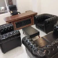 نیمست مبل مدرن فلزی کمجاآیلین/صندلی گردان میزمدیر|دفتر کار|رشت, گلسار|دیوار