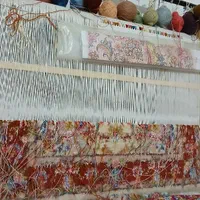 فرش نیمه کاره زرچرح